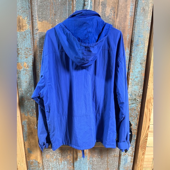 Men’s L.L. Bean Vintage Lined Windbreaker Shell Jacket Large - Picture 2 of 11